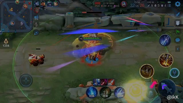 对面抢三个射手项羽周瑜想强推，这怎么行，猴子切菜