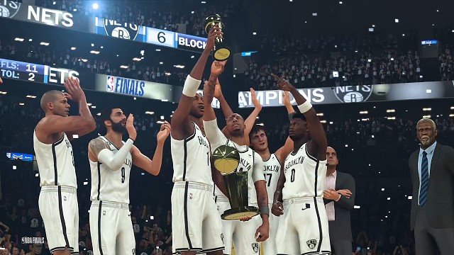 三连冠功成篮网王朝降临！