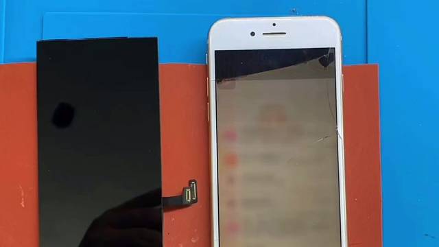 苹果8换原换面总成、后置摄像头抖动维修