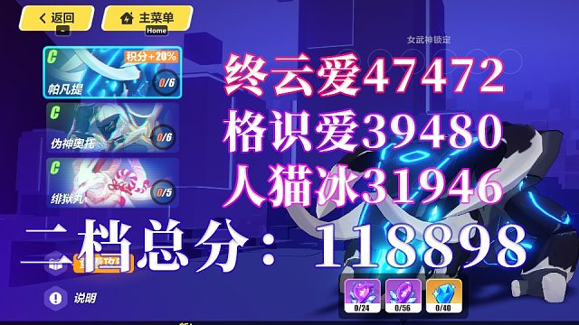 崩坏3终极区【记忆战场合集：冰猪-奥拓-狐狸】御三家疯狂加班的战场二档118898