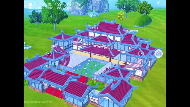 妄想山海古风玻璃家园建筑