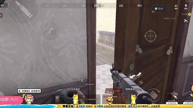 狮子出来晒太阳