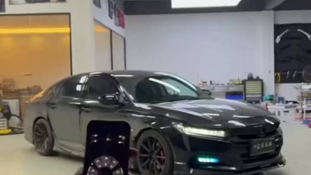 #雅阁#改装车不是吧？可以这么帅？