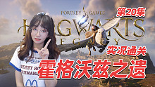 魔法学院开学啦【霍格沃兹之遗】游戏实况第20集 妖精语好难