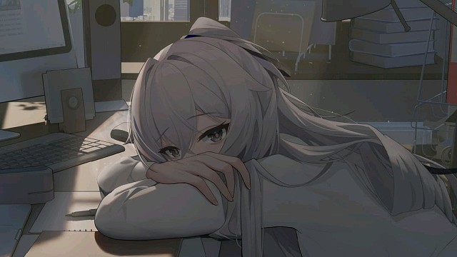 布洛妮娅已经不是小孩子了，所以晚上要一起加班吗～