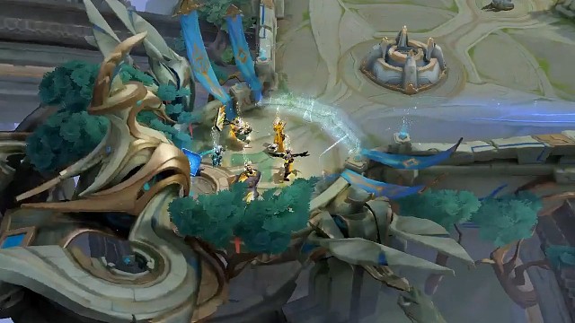 队友的配合太到位了