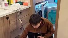 洗衣机怎么也想不到干掉自己的竟然是拖把桶