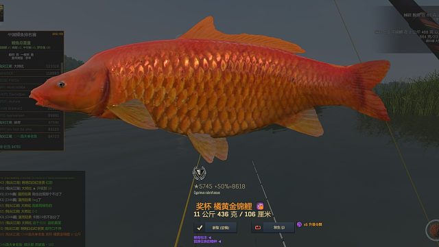 渔夫在线、中国DLC锦鲤奖杯