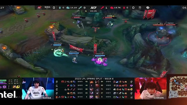 light维鲁斯完美发挥精准控制
Karsa爽拿人头吃饱饱