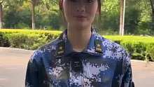 最美军训女孩