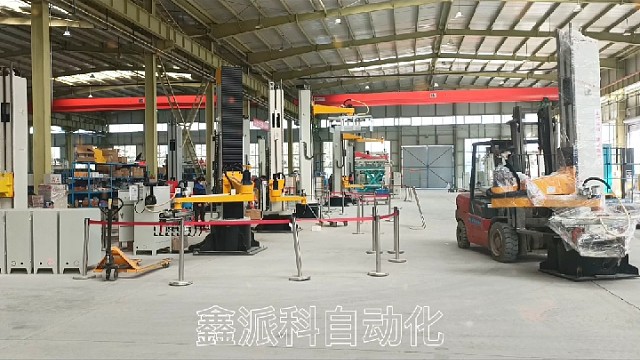 每一份订单源于信任，每一次按质按量并准时发货是诚信的积累。#立柱码垛机#码垛机厂家#码垛机发货