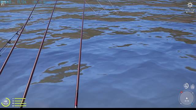 手竿东鲟离谱漂像