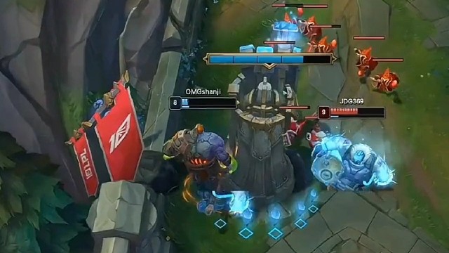 JDG对战OMG第二局
