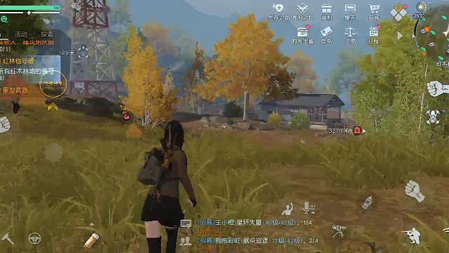 解锁联络信息塔，宝箱物资