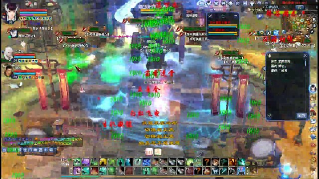 倩女幽魂-帮会联赛60多人撸掉对面120人。