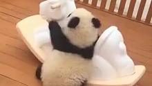 熊猫：我的木马可爱吧
