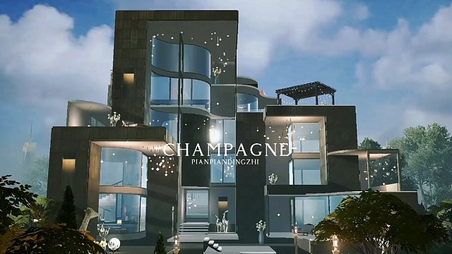 黎明觉醒-8庄现代定制作品【Champagne】#黎明觉醒#黎明觉醒庄