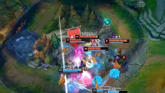 AL对战EDG第二局EDG2－0拿下赛季第11胜