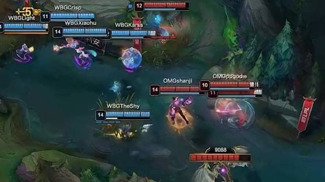 WBG终结OMG五连胜，拿下赛季第八胜