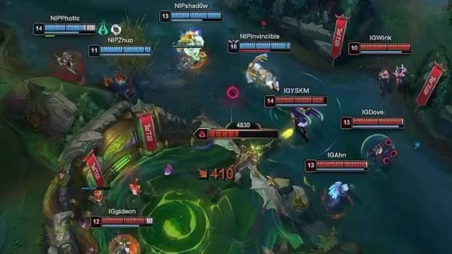 2023lpl春季赛
NIP让一追二战胜IG