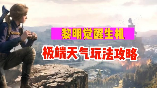 《黎明觉醒：生机》极端天气玩法攻略