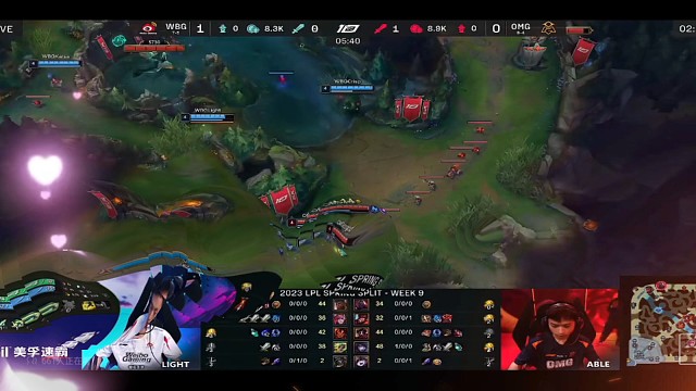 Karsa蔚四波锁人成功帮助WBG拿下四杀