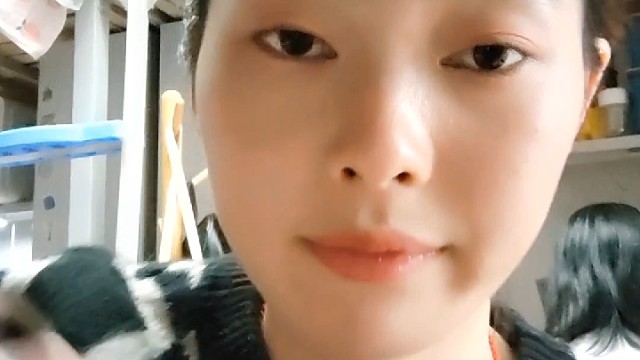 普通大二在校生卸妆