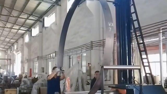 大直径四轴数控卷板机