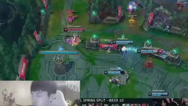 NIP战胜RNG！RNG被零封进季后赛希望渺茫，姿态直接人看麻了！