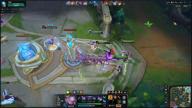 顶尖大天使北神重现一鱼四吃，配合对面成功击杀我方核心位