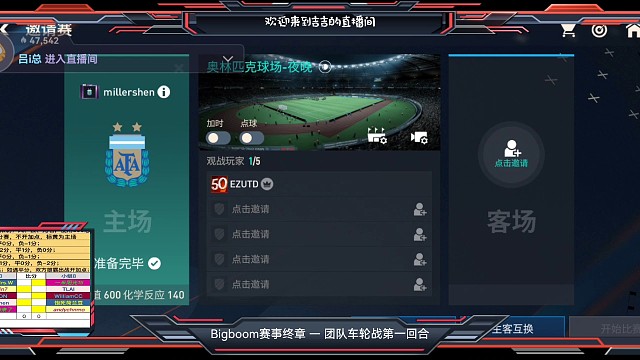 Bigboom4强组队车轮战第一轮