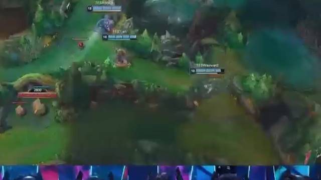 TES战胜FPX！Wayward首发登场如来神掌一拍三团战力挽狂澜！