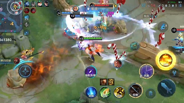 周瑜除了推塔快，打团也很好用。