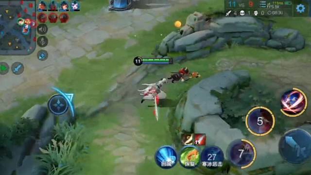 李白精彩团战，决胜时刻。