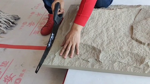 墙面快装新型材料仿真石材