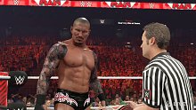 WWE兰迪奥顿VS科迪罗兹raw冠军头衔赛