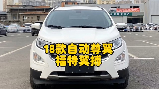 福特翼搏
18款18年8月份上牌，福特翼博1.0尊翼版