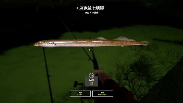 22图北顿–乌克兰七鳃鳗图鉴，刚来10分钟。这小玩意终于有图鉴了。没想到这么快结束战斗