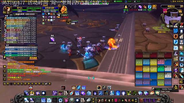 4.725h恐惧之心老三开荒fd法师视角，移动战多目标王者如何炼成