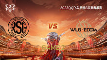 RSG vs W.EDGM_2_QQ飞车手游S联赛春季赛