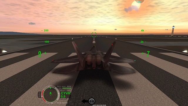 王牌飞行员驾驶F35执行绝密飞行任务