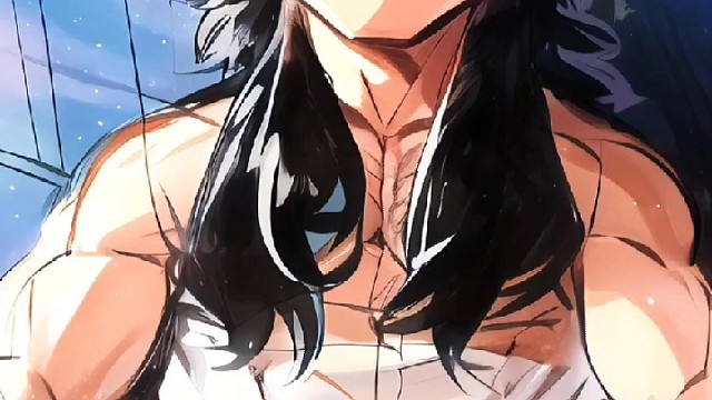 柔弱女生秒变肌肉汉子