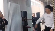 杀伤力极大通背拳，这不是拳头，这是榔头！