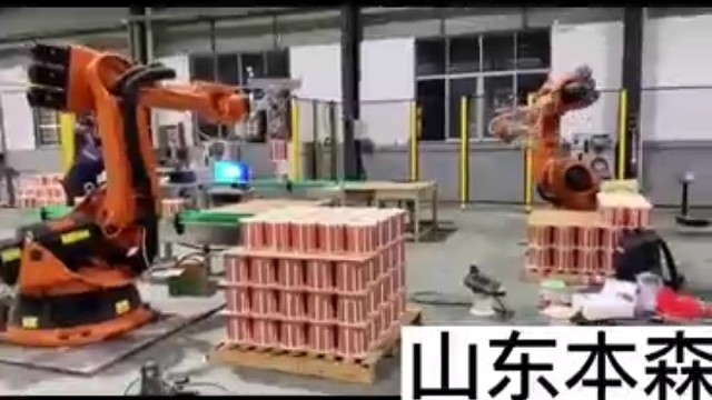 本森码垛机器人