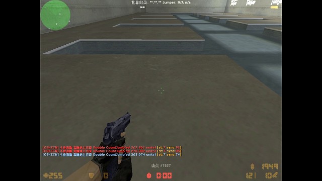 跳一下。蹦两下。