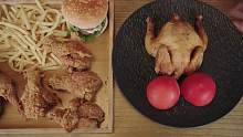 探索兄弟美食：深夜饿了整个炸鸡套餐，吃的停不下来