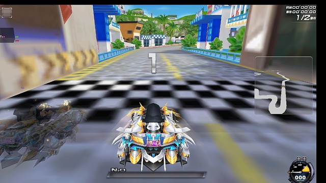 一圈43.47.薄绿疯狂吸尾气