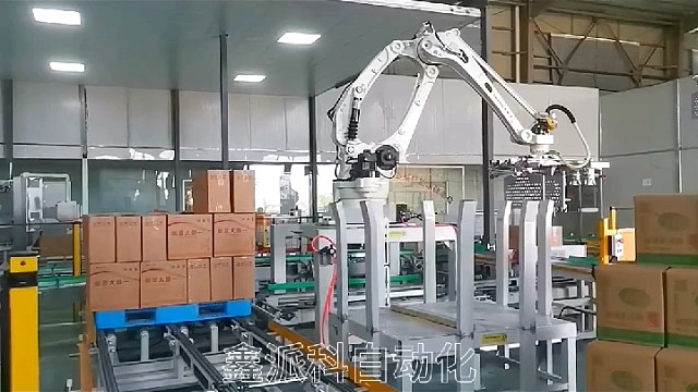 纸箱码垛机器人#纸箱码垛#码垛机#码垛机器人
