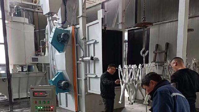 吊钩式抛丸机洛阳抛丸设备厂家自动打砂机