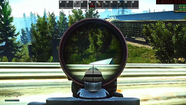 海关狙击架点，屠杀